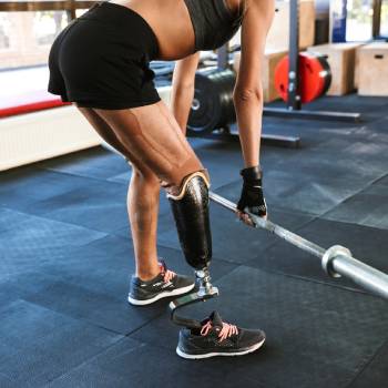 Prótese Transtibial em Campo Limpo